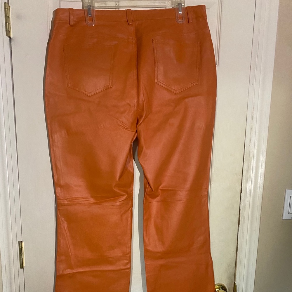 Metro style Leather pants